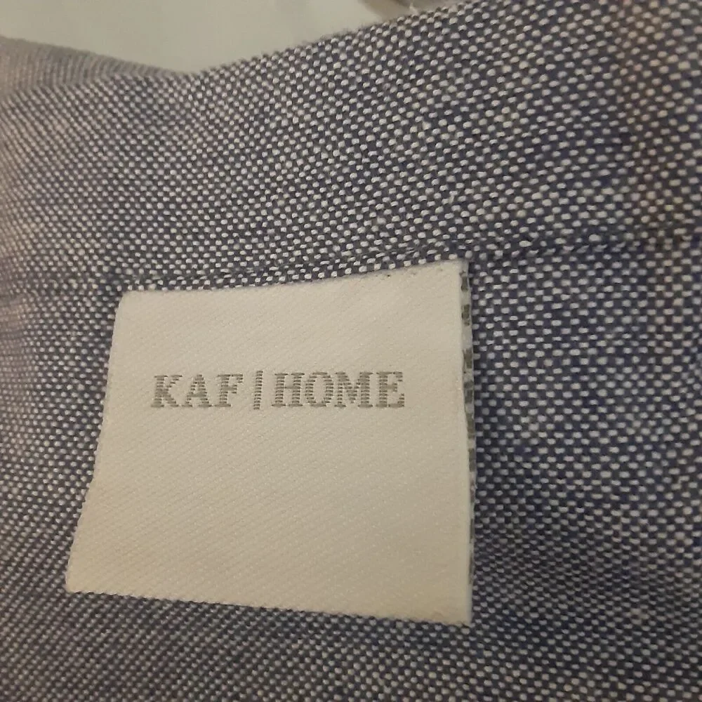 KAF/ Home Rectangular Tablecloth Denim Tone Note
